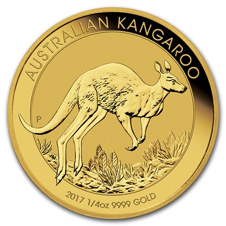 Gold Kangaroo Coin 2017 - 1/4oz